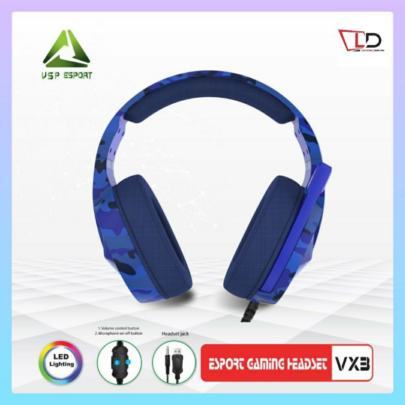 Tai Nghe VSP Sport Gaming VX3 | BigBuy360 - bigbuy360.vn