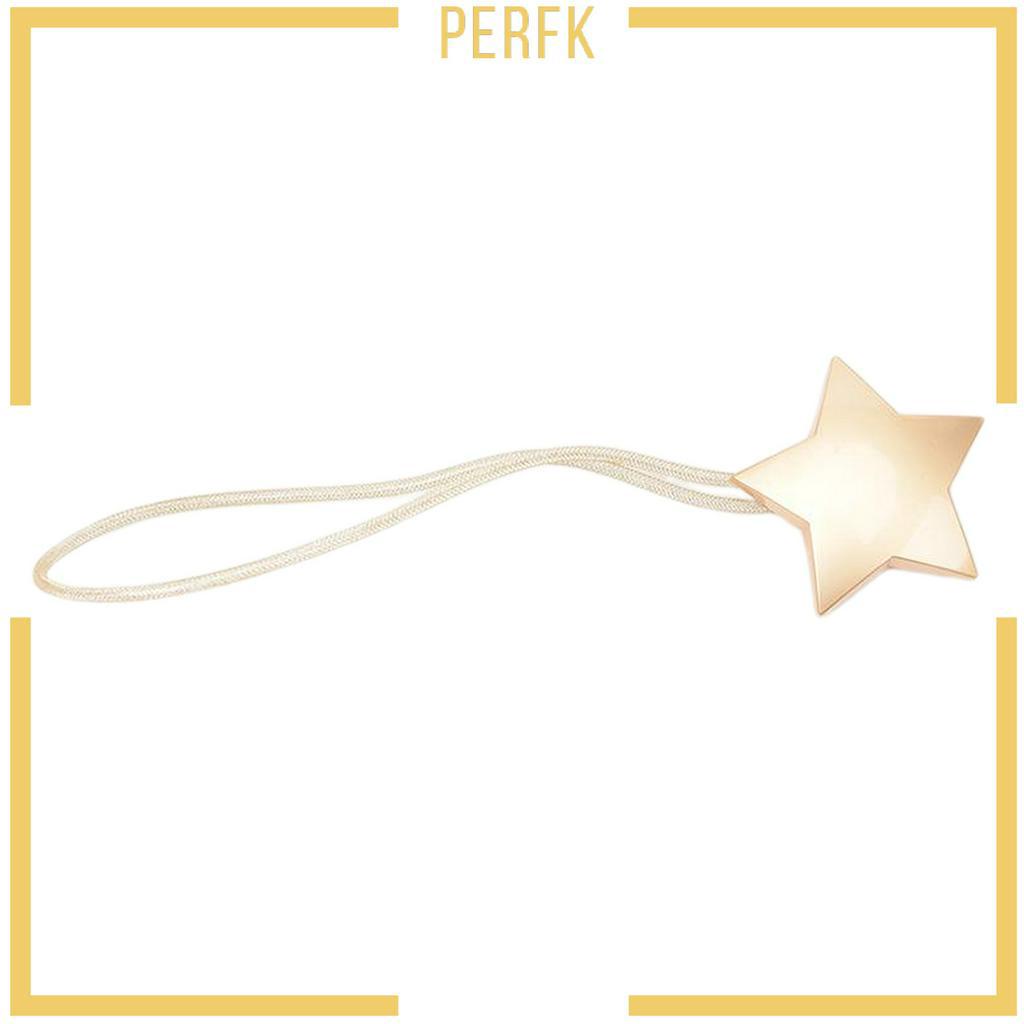 Kẹp Giữ Rèm Cửa Nam Châm Hình Ngôi Sao Năm Cánh Bằng Kim Loại