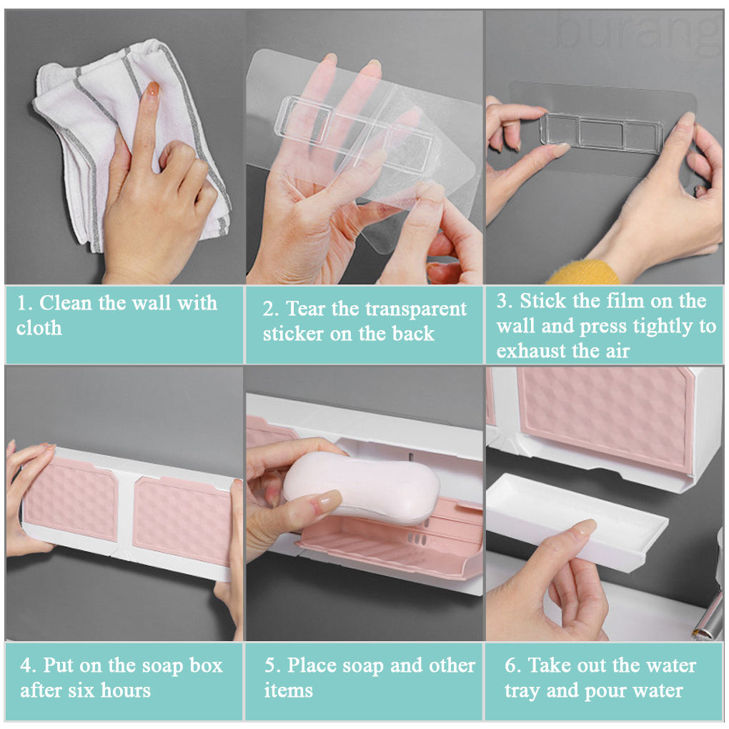 Hộp Đựng Miếng Rửa Chén Gắn Tường Tiện Lợi