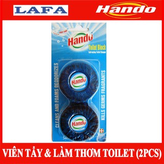 [HANDO CHÍNH HÃNG] 2 Viên Tẩy và Làm Thơm Toilet HANDO - HTL013