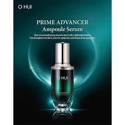 1 Gói sample tinh chất chống lão hóa serum ohui xanh giúp da trắng hồng căng bóng  OHUI Prime Advancer Ampoule Serum 1ml