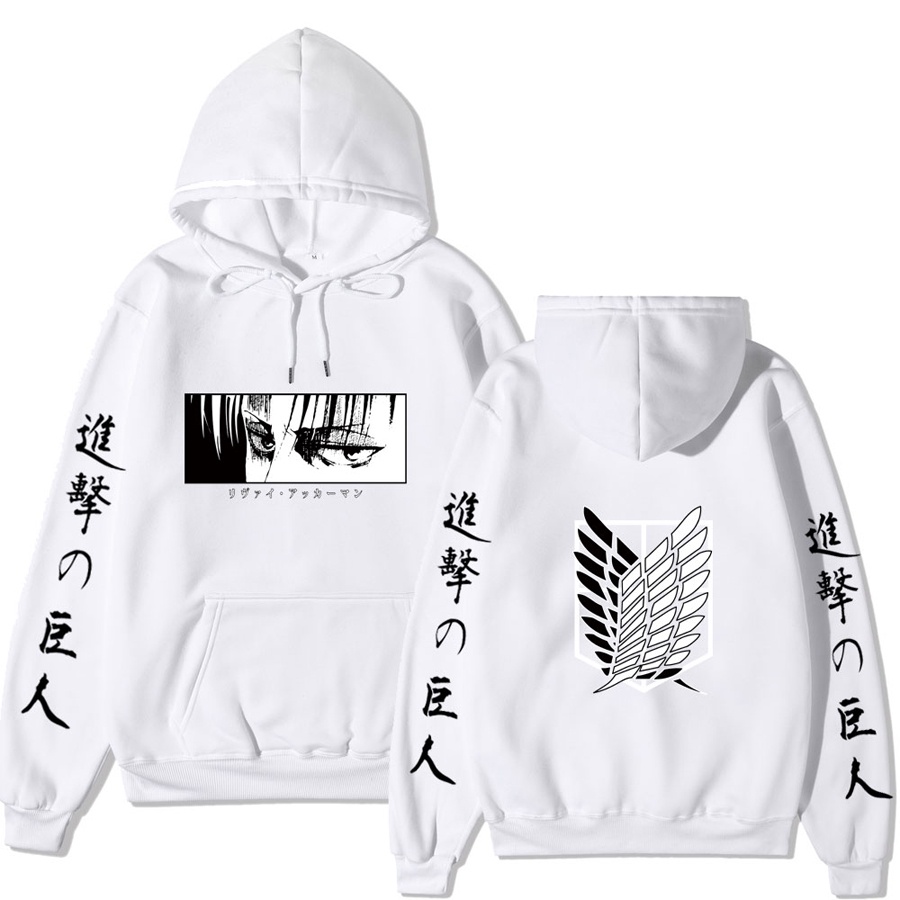 Áo Hoodie Nam Nữ Nỉ Ngoại Nam Nữ anime Attack on Titan 2, Áo khoác thu đông vải dày, Anam Store