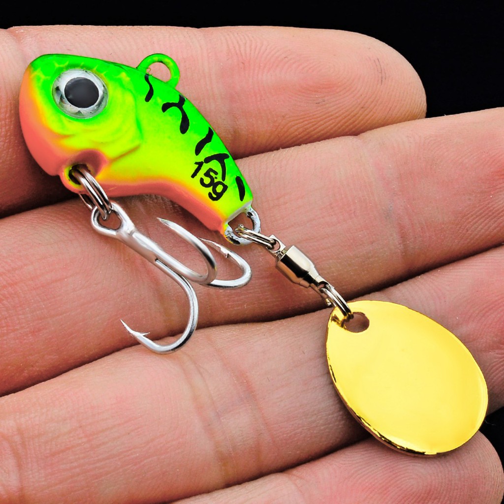 Mồi Câu Lure Cá Giả_Mồi Lure Cá Sắt Đuôi Xoay 3D _ Lure _15