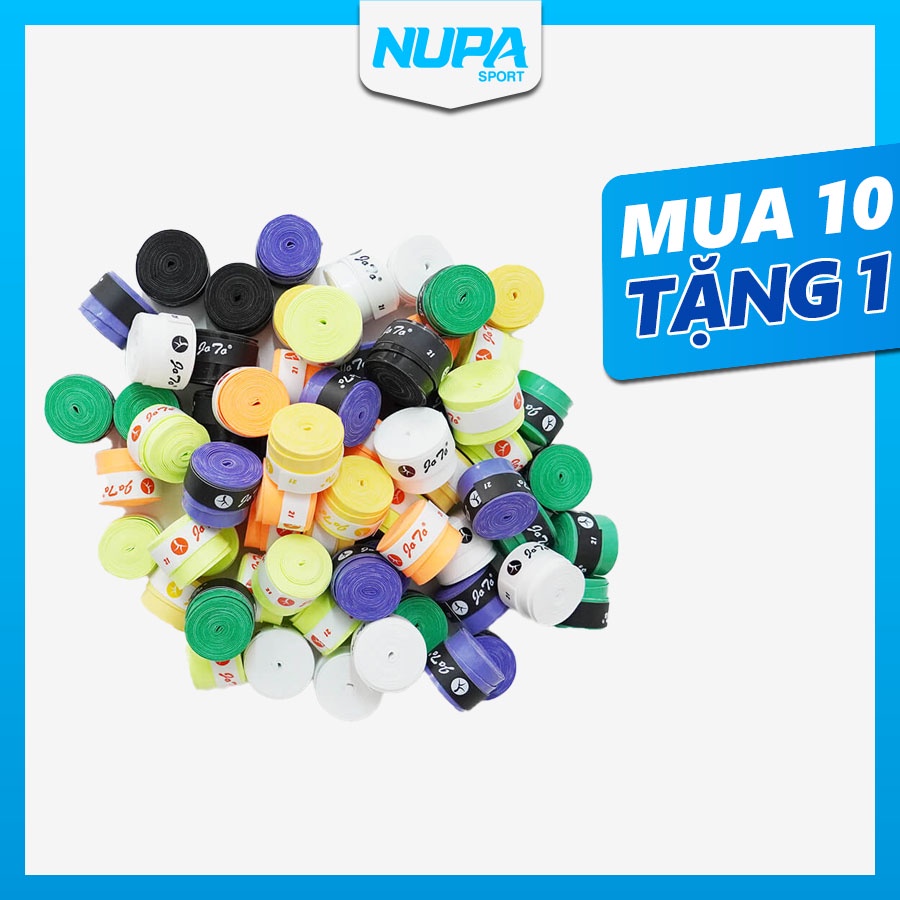 Quấn Cán Vợt Cầu Lông/Tennis Joto Giá Rẻ Siêu Bền Hút Mồ Hôi Tốt Chất Liệu Bám Tay