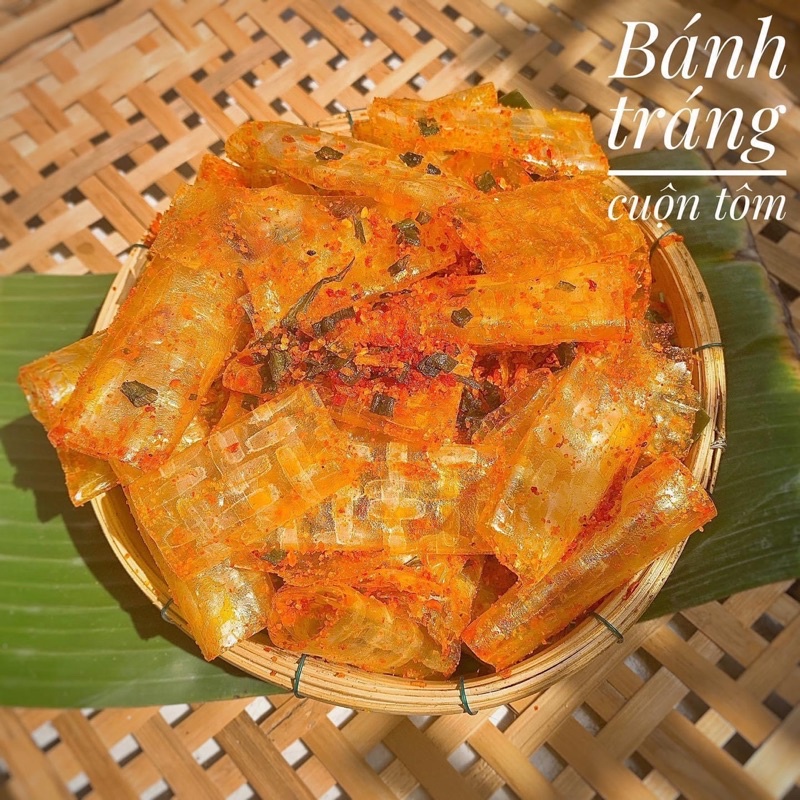 500g Bánh Tráng Cuộn Tôm Hành