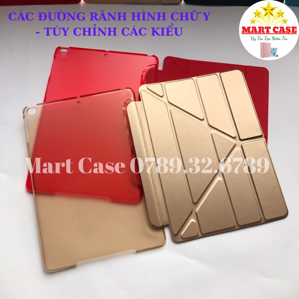Ốp ipad Gập tam giác chất đẹp ốp ipad Gen 5/6/7/8/9/Air 1/2/3/Pro 9.7/10.5/Mini 1/2/3/4/5...MART CASE