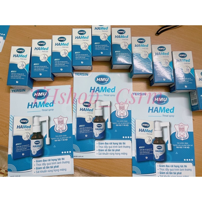 Xịt Họng HMU HaMed Của đại học YHà Nội