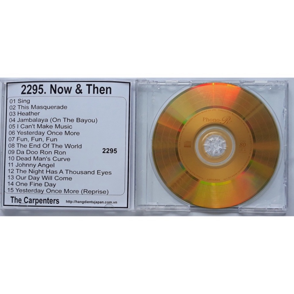 Bộ 8 CD nhóm nhạc Carpenters