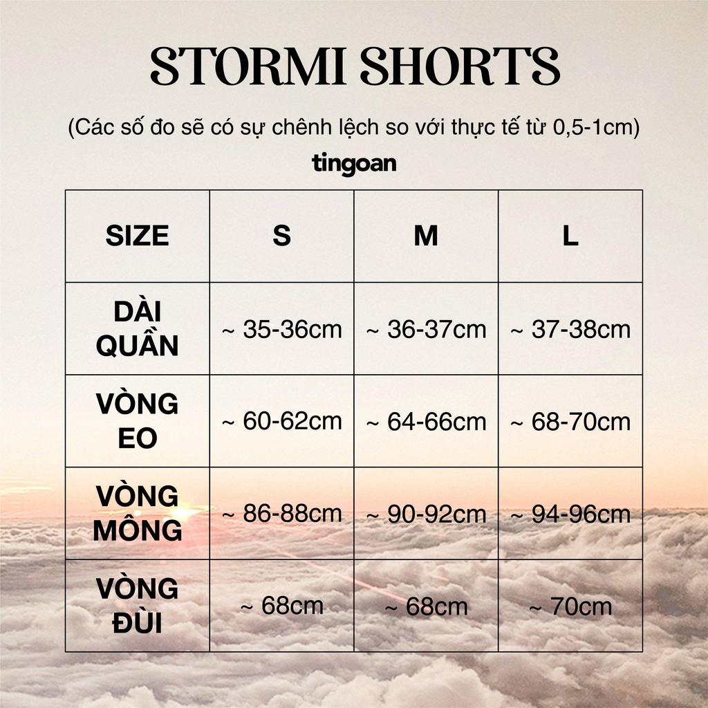 Quần short gấm cạp lưng cao viền ren trắng tingoan STORMI SHORT