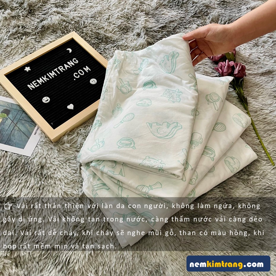 ÁO  nệm cao su em bé Liên Á  - ĐỦ KÍCH THƯỚC, CHÍNH HÃNG