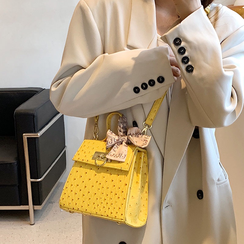 Túi Đeo Chéo Hình Vuông Cỡ Nhỏ Phong Cách Cổ Điển Thời Trang Cho Nữ