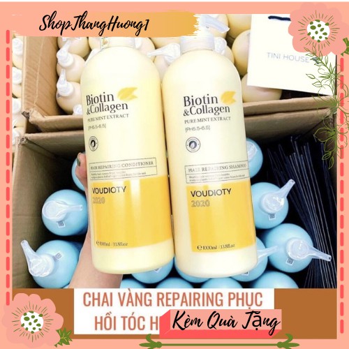 ❤MẪU MỠI❤BỘ GỘI XẢ BIOTIN VÀNG/ XANH LÁ/ 1000ML | BigBuy360 - bigbuy360.vn