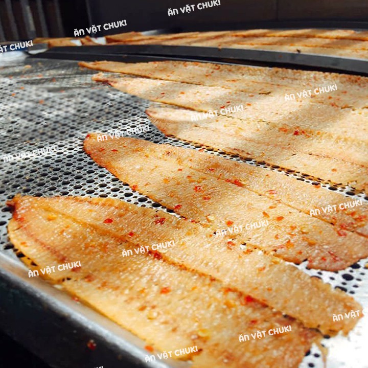 Mực cán tẩm gia vị hũ 200g ChuKi đồ ăn vặt Saigon | BigBuy360 - bigbuy360.vn