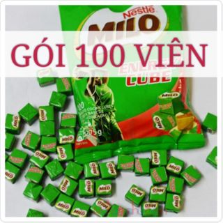 Kẹo milo cube gói 100 viên