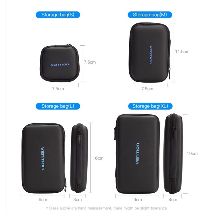 VENTION Túi đựng tai nghe HDD chất lượng cao | BigBuy360 - bigbuy360.vn