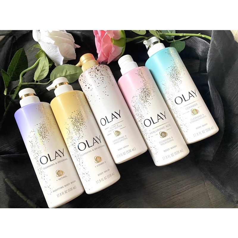 SỮA TẮM OLAY B3 RETINOL TRẮNG SÁNG DA MỸ