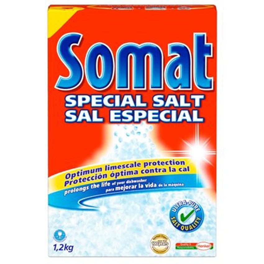 Muối Rửa Ly-Bát Somat Special Salt 1,2 Kg(Dùng Cho máy)