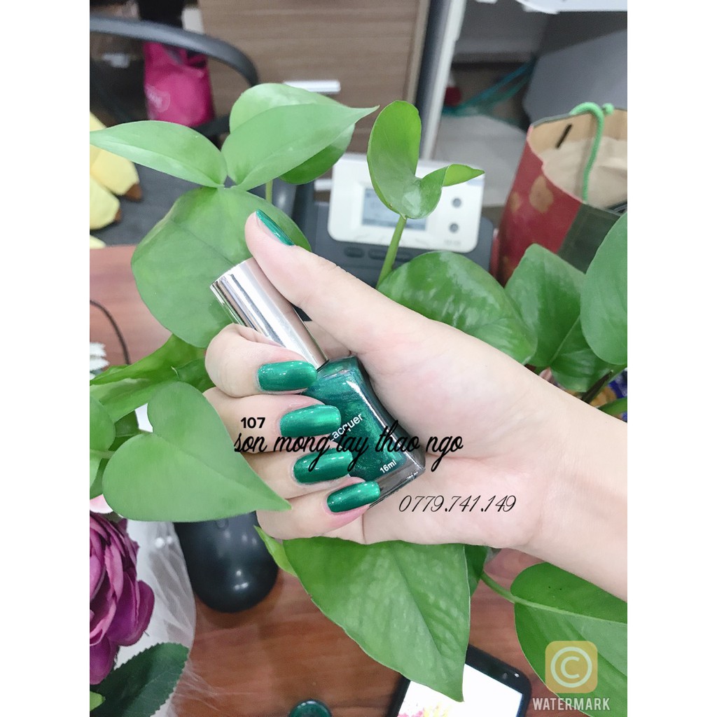 Sơn móng tay Prosper Silver 16ml (sơn thường)