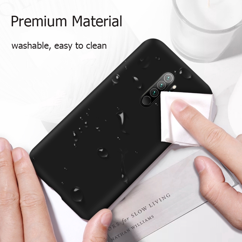 Ốp điện thoại silicon siêu mỏng màu trơn cho Xiaomi Redmi Note 8 Pro Redmi 8 8A