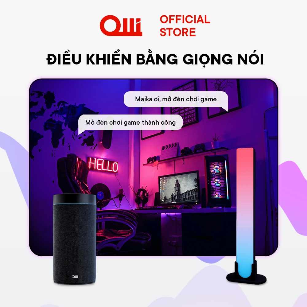 LED Thanh Gaming Thông Minh RGB OLLI LD1.1 Wifi