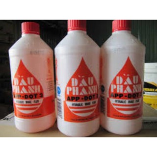 Dầu phanh ( dầu thắng) APP-DOT3 chai 1lit