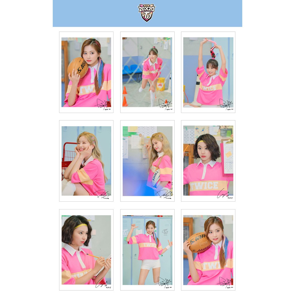 Lomo Card Ảnh TWICE - SEASON GREETING 2020 ( 36 ảnh)