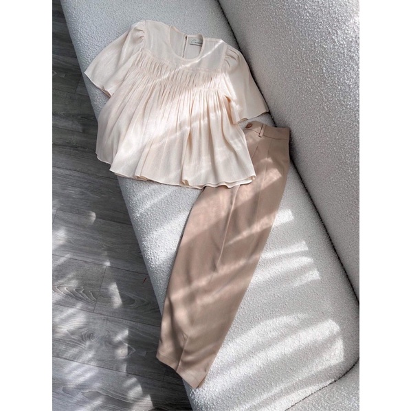 Cocobebe- Set bộ baby doll dễ thương