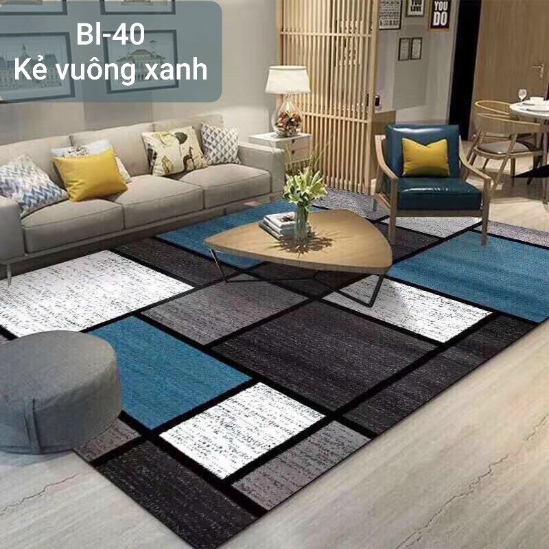 Thảm trải sàn Lorenhouse_official thảm trang trí phòng khách, phòng ngủ sang trọng