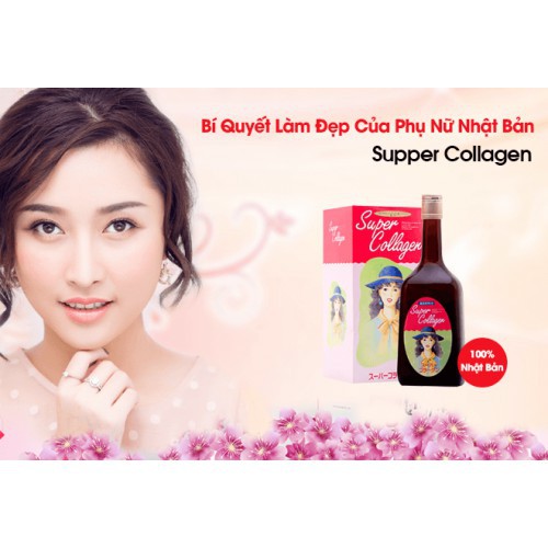 Nước uống super collagen fuji nội địa nhật bản Healthy care quatangme