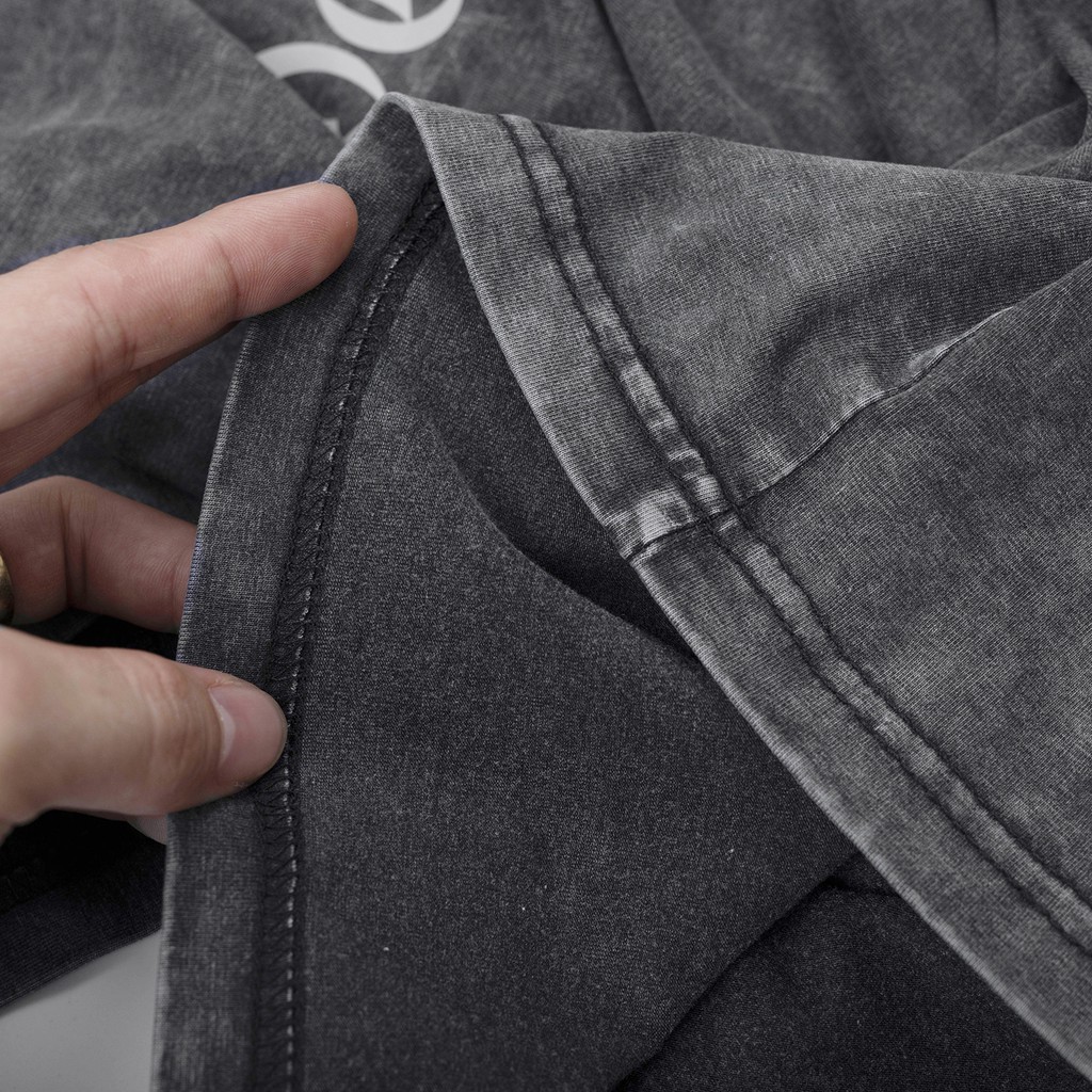 Áo thun tay lỡ SOBER WASH phông Unisex nam nữ Cotton oversize form rộng LUNACY TB11 | BigBuy360 - bigbuy360.vn