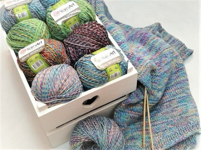 Len YarnArt JEANS TROPICAL (50gr)