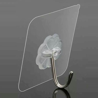 Móc dán tường,Móc dán, Chịu Lực Tốt(Trong Suốt 6x6cm)