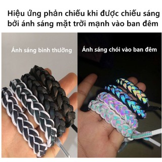 Vòng Đeo Tay Đan Len Phản Quang