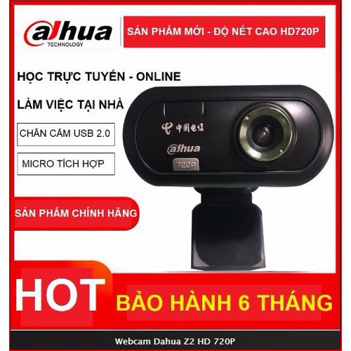 Webcam Dahua Z2 720P giá tốt sản phẩm chất lượng cao