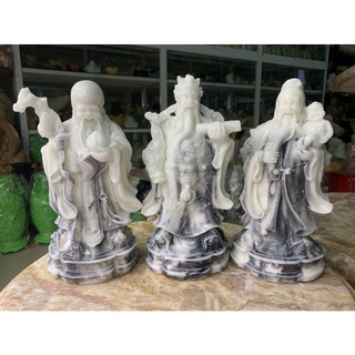 Bộ tam đa đá đúc - cao 20cm