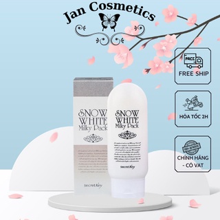 Dưỡng trắng da toàn thân cao cấp Snow White Milky Pack bật tone 1 tháng [CHÍNH HÃNG HÀN QUỐC]