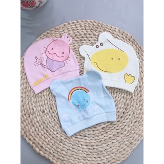 Mũ cotton Sơ Sinh Cho Bé dưới 3 tháng