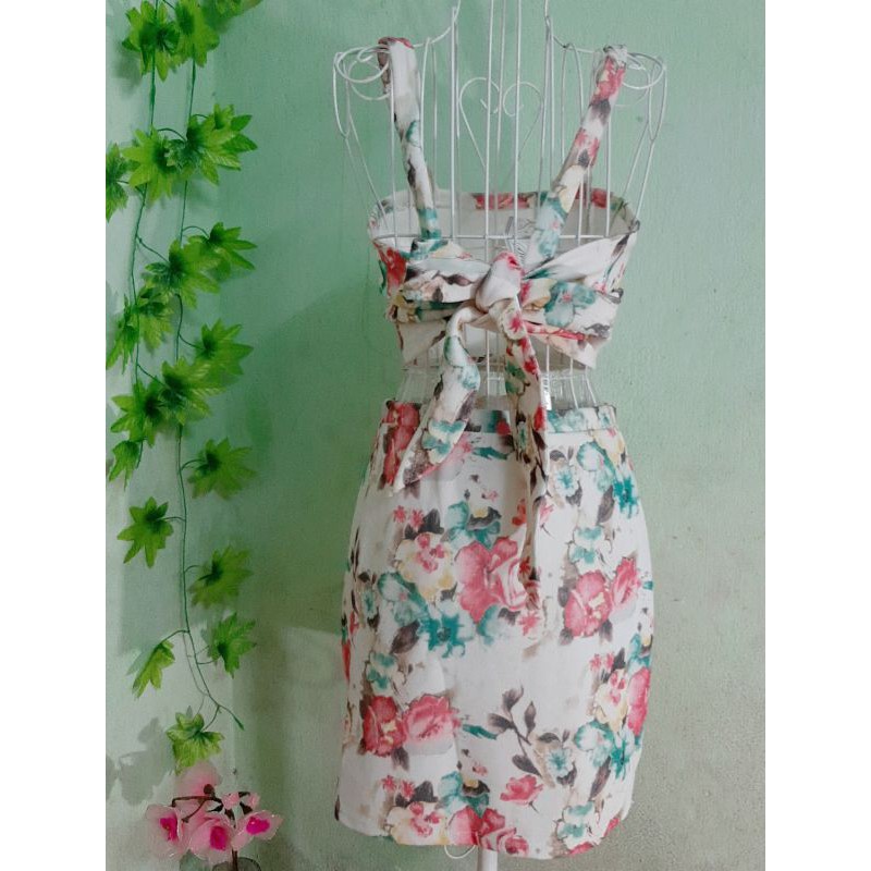 Set thun hoa cute new còn tag