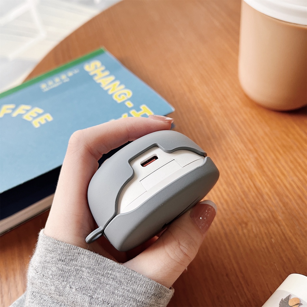 Vỏ Bảo Vệ Hộp Sạc Tai nghe không dây Baseus Bowie E2 Kiểu Dáng Thể Thao Chống Sốc