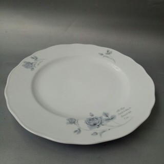Đĩa sứ hoa hồng đen sứ chuan kuo cao cấp