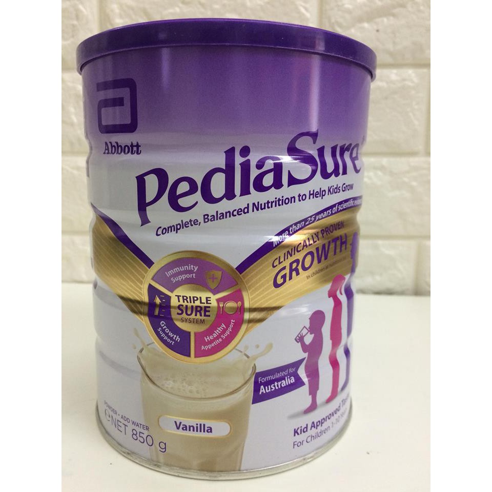Sữa bột Pediasure Úc 850g