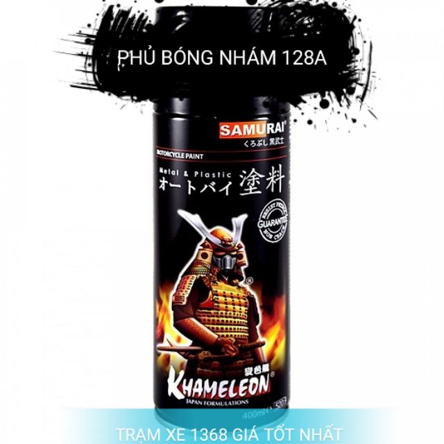 Sơn Samurai màu trong mờ 128A - Flat Clear 128a