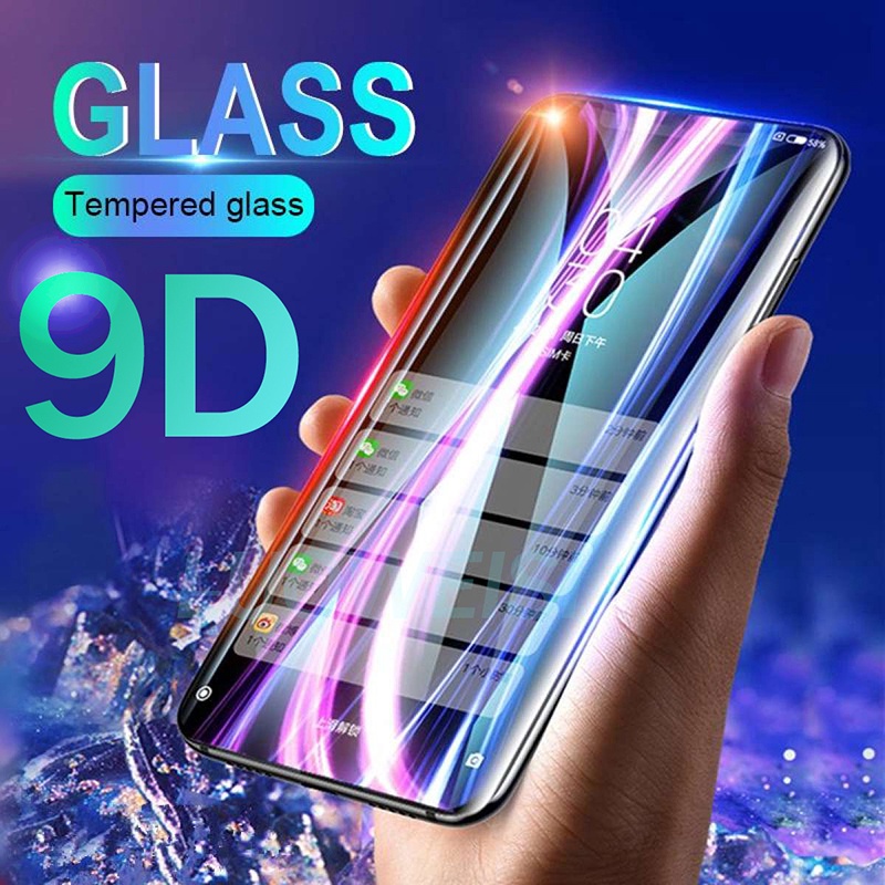 Kính cường lực bảo vệ toàn màn hình độ cứng 9D cho Huawei P50 P40 P30 P20 Mate 50 40 30 20 Pro P40 Pro+