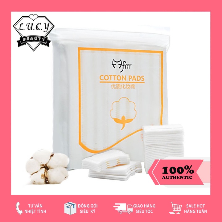 Bông Tẩy Trang 3 Lớp Cotton Pads Túi 222M