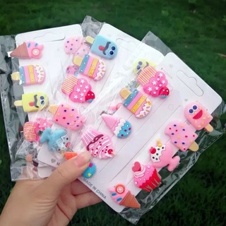 Sét 10 kẹp tóc cute cho bé