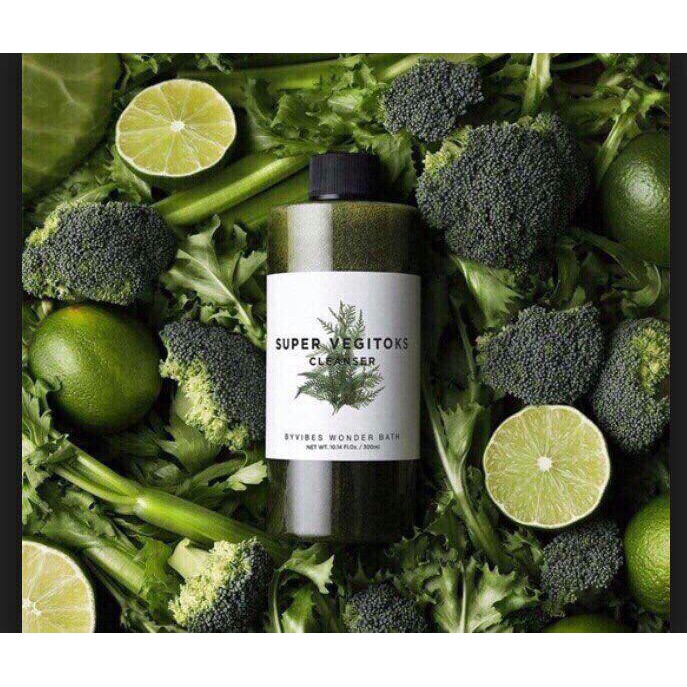 sữa rửa mặt Super Vegitoks Cleanser.