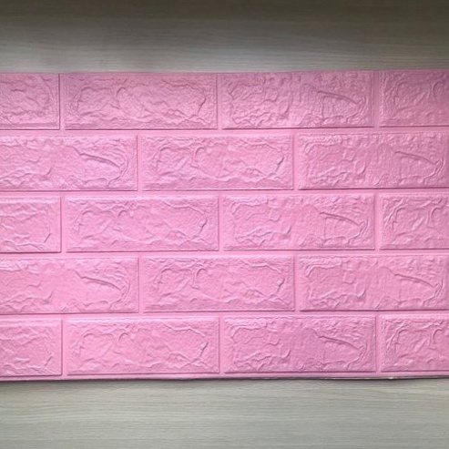 Miếng xốp dán tường Giả gạch 3D loại 1 dày đẹp siêu dính kích thước 70x77cm MF375