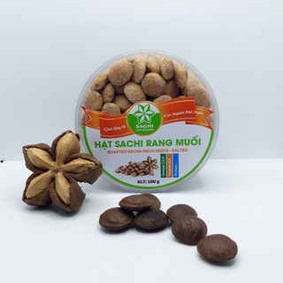 Hạt Sachi Rang Muối Hộp 100g