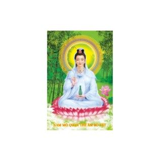 Tranh đính đá phật quan âm bồ tát -DD9191