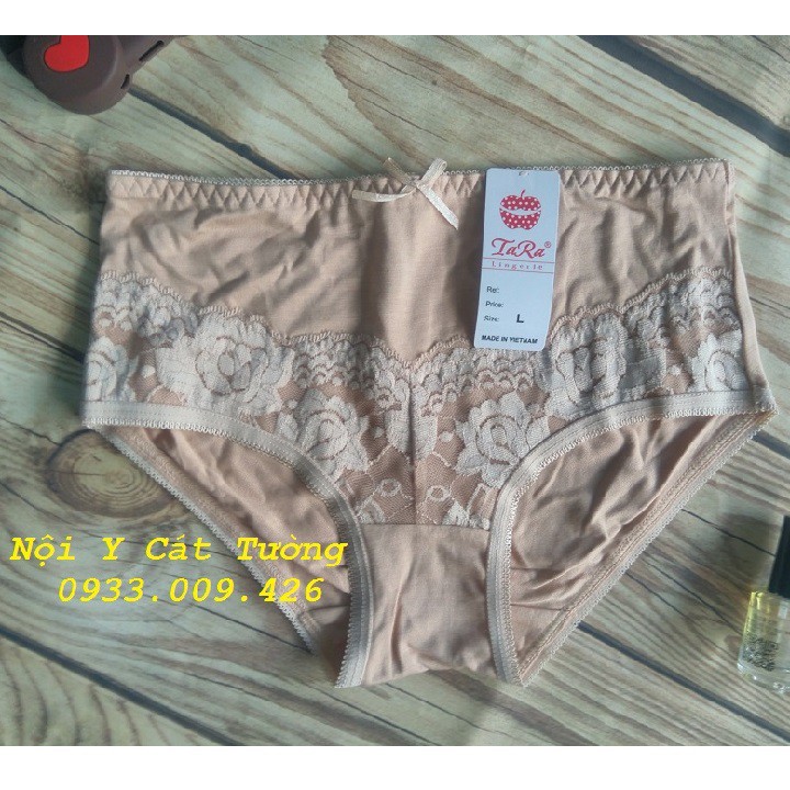 Quần lót nữ cotton Tara lưng cao | BigBuy360 - bigbuy360.vn